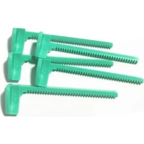 5pcs New Original 245 247 343 345 Left Side Rack Paper Jam Gear Rack For TSC TTP-245 -245PLUS -343 -343PLUS -247 -345 Printer