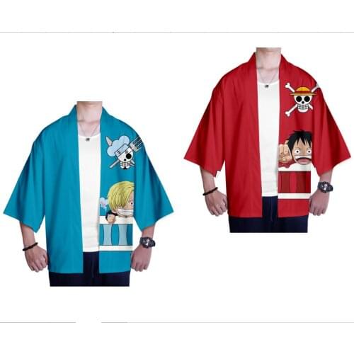 Anime ONE PIECE Cosplay Costume Luffy Shirt Vinsmoke Sanji Coat Roronoa Zoro Halloween Carnival Costume