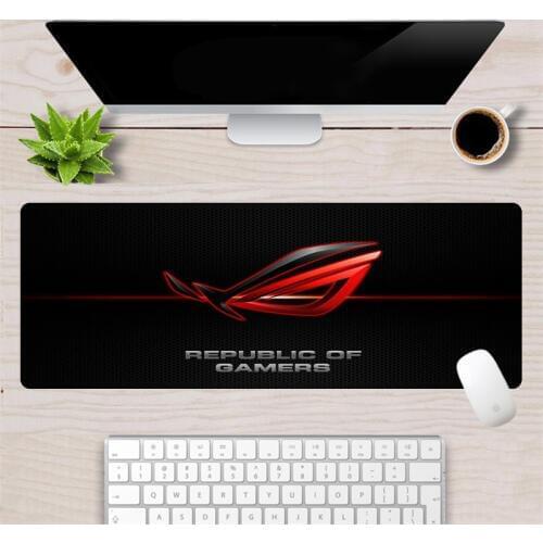 80x30cm Large Speed Gaming Asus Mouse Pad Otaku Rubber Durable Republic Of Gamers Locking Edge Computer Office Keyboard Mat
