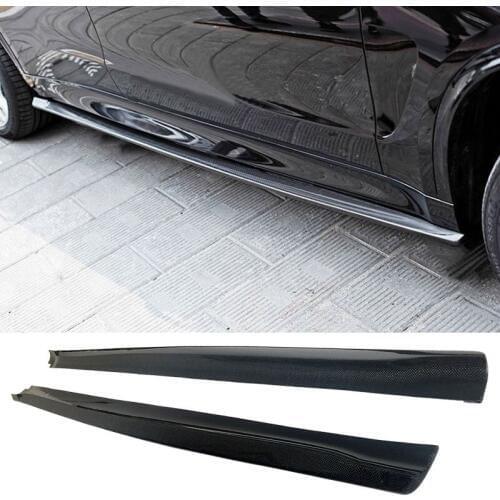 3-D Style Carbon fiber Side Skirts Fit For BMW F85 X5M F86 X6M