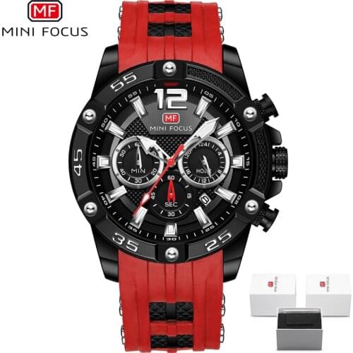 Men Watch Top Brand Luxury Sport Watch (Waterproof/Luminous/Multifunction) Quartz Wrist Watches for Men Silicon Watch Band