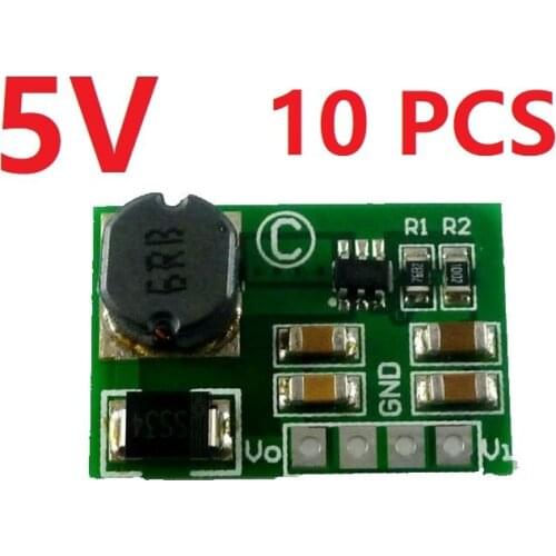 DD2424SA_5V*10 3V 3.7V to 5V DC DC Boost Step-up Converter Power Supply Module for Solar mobile phone smartphone Li ion battery