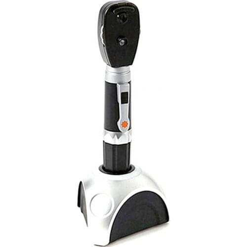 Single Hole ENT Seat Charger Series Electric Auriscope Optical Fiber Otoscope Ophthalmoscope Set for ENT Surgical Instruments