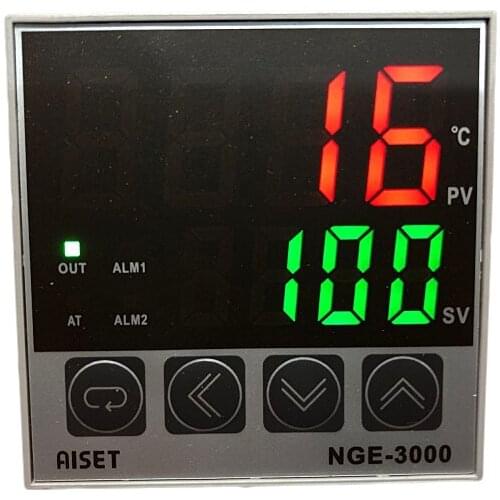 NGE-3411 Shanghai AISET Instrument Thermostat NGE-3410 3400 3910 Yatai Temperature Control NGE-3400 K 400℃ E 400℃ PT100 NGE-3910