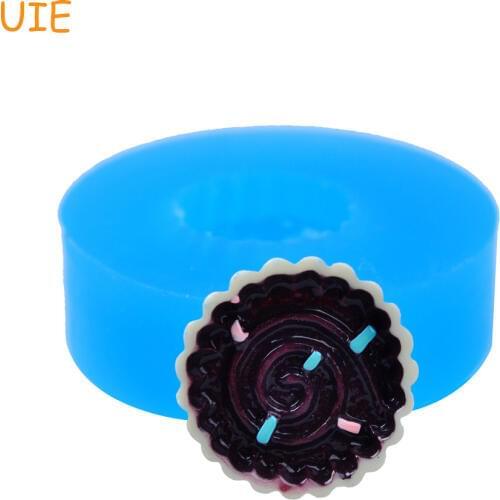 GYL560U 12.9mm Cupcake Flexible Silicone Mold - for Fondant Dessert, Cake Decorating Tools, Chocolate, Gum Paste, Resin, Biscuit