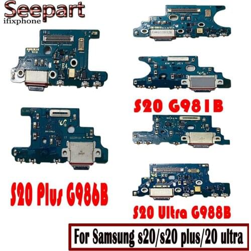 USB charging port USB charging port board flexible cable for Samsung Galaxy S20 / S20 Plus / S20 Ultra charger base connector bo