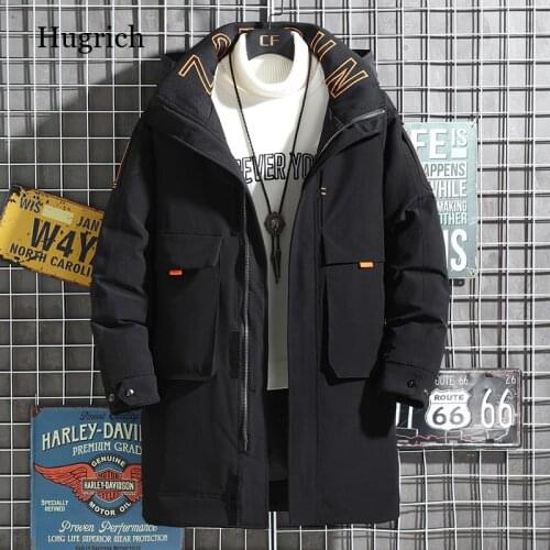 Hugrich Men's Long Parkas