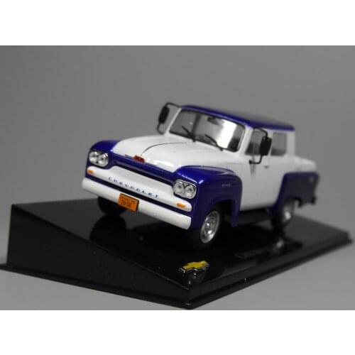 I XO 1:43 Chevrolet Alvorada 1962 pickup alloy toy car toys for children diecast model car Birthday gift