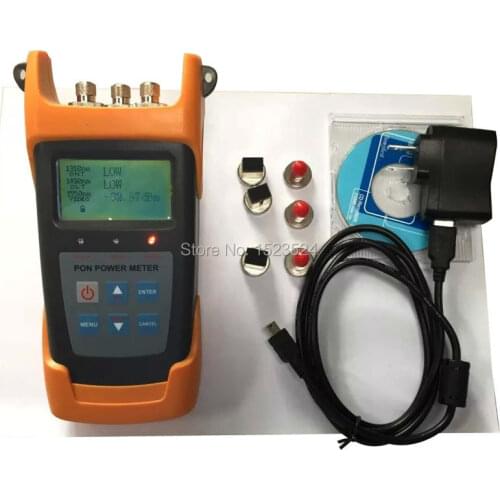 JW3213A Handheld PON Optical Power Meter 1310/1490/1550nm (with VFL and Optical Power Meter)