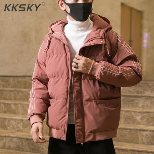 Kksky Men's Warm Parkas