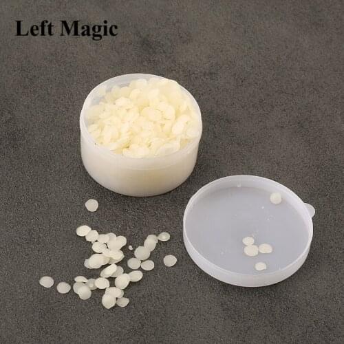 Classic Toys White Magic Wax Pellets Used for invisible Thread of Floating Close Up Magic Trick Props Accessories Magic Toy