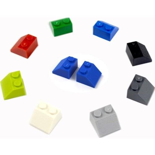 DIY Building Block Thick Figure Bricks Slope 1x2 Compatible 3039 Assembles Particles Educational Creative Size Toys For Children