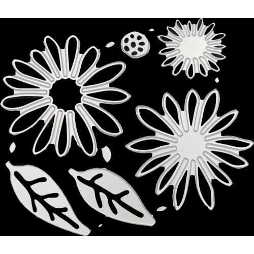 Metal Hollow four flowers paper die cutting dies for Scrapbooking/DIY Easter wedding Halloween Easter card