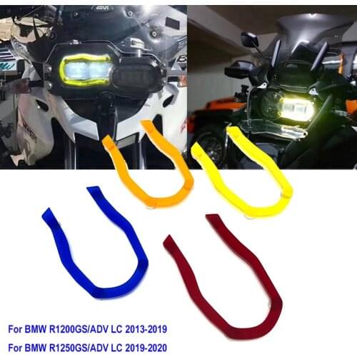 Motorcycle LED Lamp Daily Lamp discoloration Patch Cover For BMW R1200GS R1250GS LC Adventure 2013 2014 2015 2016 2017 2018 2019