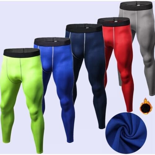 Men New Compression Pants RunningTrouser Men Training Fitness Sports Leggings Gym Jogging Pants Male Sportswear Yoga Bottoms
