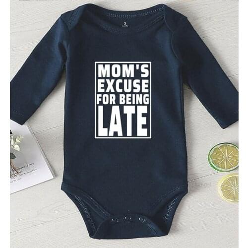 Baby Girl Clothes One Piece Toddler Jumpsuits Newborn Boy Outfits Clothing for Babies Printing Mom Winter Romper Kids