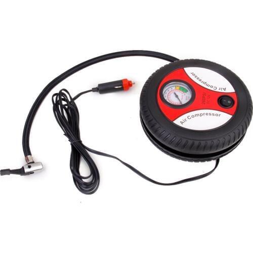 Portable 3 In 1 Car Tire Inflator 12V DC Electric Mini Car Air Compressor Tire Air Pump 12A Tire Tool