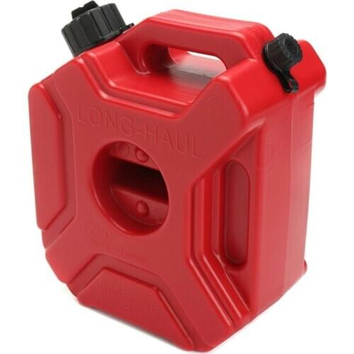 Motorcycle 3L Portable Jerry Can Gas Anti-static Plastic Car Fuel Tank