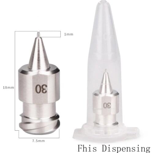 Musashi Integrally Style Double Helix Stainless Steel Precision Dispensing Needles