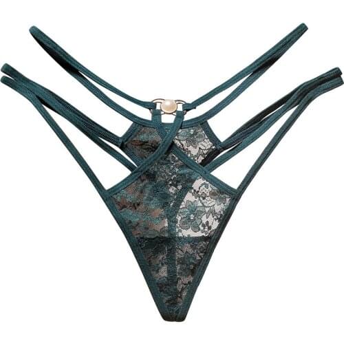 Underpants womens new fashion sexy temptation lace production comfortable bottoming panties bandage cross beauty panties