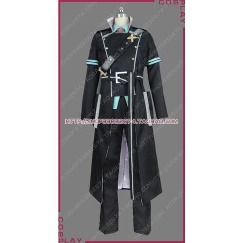 Assassins Pride Guild Jack Raven Ice-Fire King Samurai Lancanthrope Kufa Vampir Uniform Outfit Anime Cosplay Costume S002