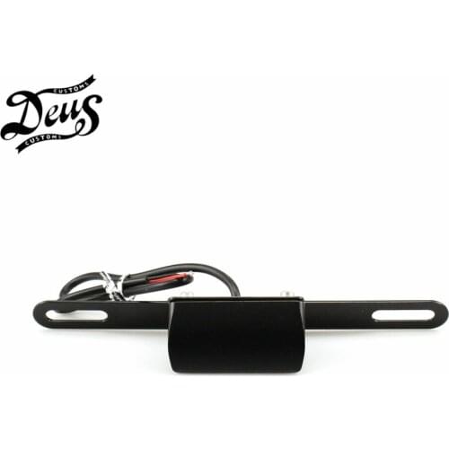 For DUCATI MONSTER 400 600 620 695 696 796 821 1100 1200 Universal License Plate LED Light Motorcycle Accessories CNC Aluminum