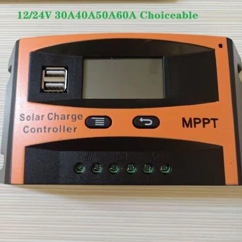 24V30A40A50A60A Solar Charge Controllers that can Automatically Identity MPPT