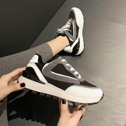 2020 Korean Casual Womens Increase Shoes Outdoor Soft Women Sneaker All-match Vulcanized Shoes Add Cotton Women Sneaker