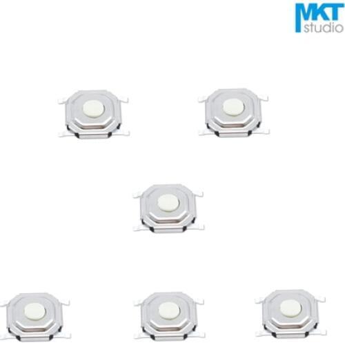 1000Pcs 5x5 Plastic Head Button 4*4*1.5mm SMD Micro Tactile Tact Electronic Switch