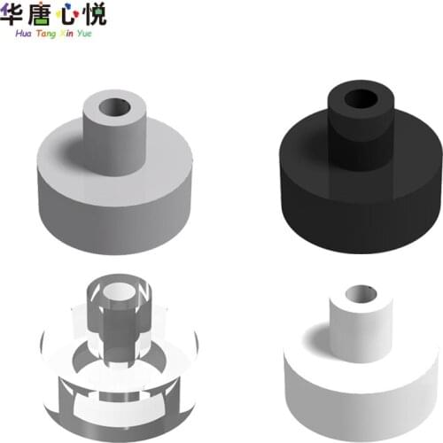 20PCS/Set 20482 MOC 1x1 Round Plate With Up Pillar Assembles Accessories Parts Building Blocks Toys for Children Kids Gifts