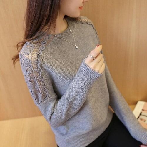 2020 Autumn Winter Women Sweater Casual Solid Batwing Sleeve Hollow Out Knitted Warm O-neck Pullover Female Jumper Knitwear