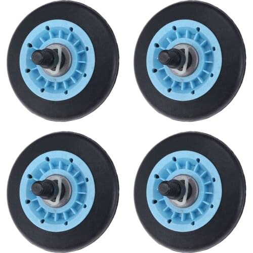 4Pcs Dryer Drum Roller Wheel DC97-16782A for Whirlpool DC97-07523A DC97-07523B DC97-07523A PS4221885 AP5325135