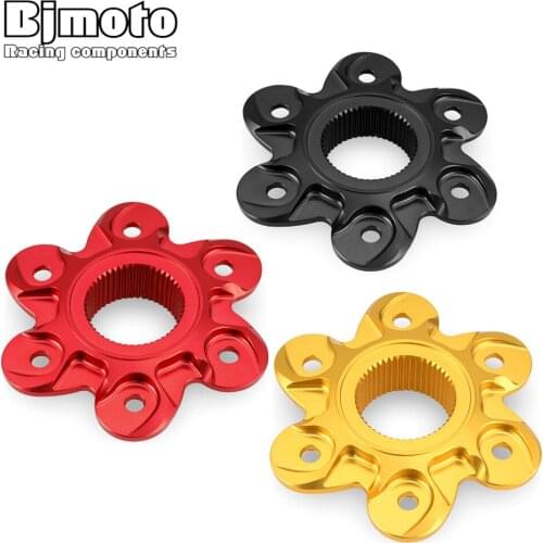 BJMOTO Motorcycle Rear Sprocket Drive Flange Cover For Ducati 1098 1198 1199 1299 Monster 1200 Diavel Streetfighter Supersport