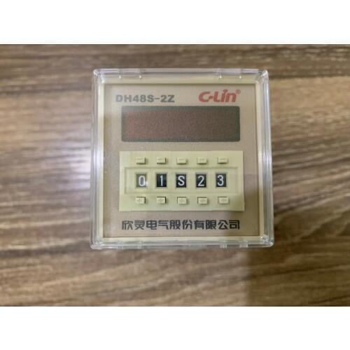 C-Lin DH48S-2Z time relay two groups of power-on delay AC220V