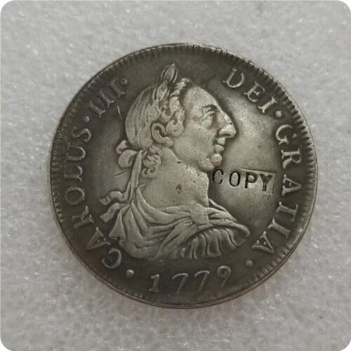 Chile 1779,1781,1785 DA 4 Reales COPY