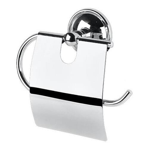 Toilet paper holder tissue rack wall mounted bathroom kitchen roll holder Modern black hanger Toilet Roll Holder with Lid