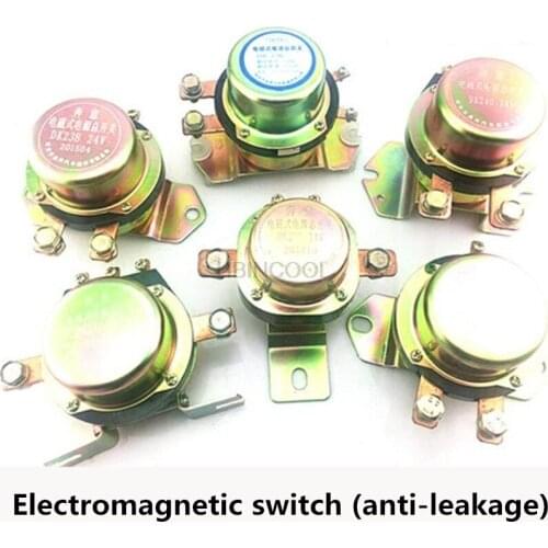 For12V/24V electromagnetic type Jianghuai truck Jiefang bus and truck power supply main switch anti-leakage switch knife switch