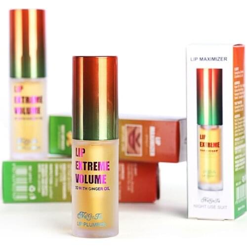 Day Night Use Instant Volume Lips Plumper Oil Moisturizing Repair Reduce Lip Fine Line Cosmetics Sexy Lip Plump Enhancer Makeup