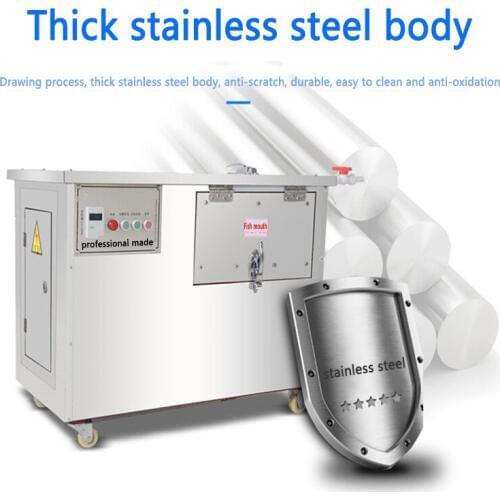Commercial stainless steel fish scale scraper XZ-550 type Electric scraping fish scale maker Automatic remove fish scale machine