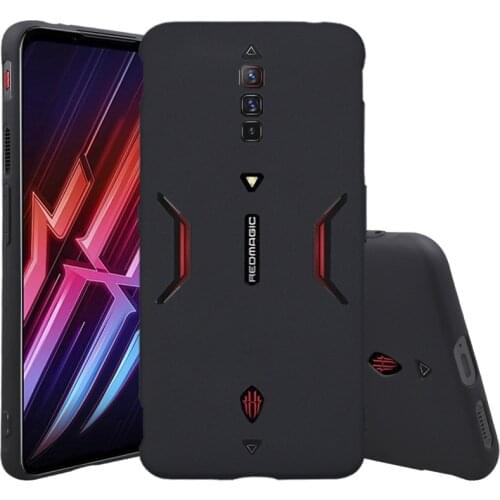 Red Magic 6 Case Matte Slim Soft TPU Phone Cover For ZTE Nubia Redmagic 6 Pro Funda
