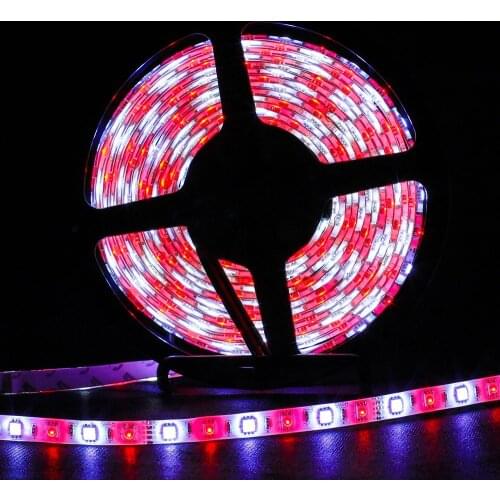 100M RGBW 5050 LED strip Light Waterproof IP20/65 DC12V SMD 60Leds/M 300 LEDS Flexible Bar Light strips RGB + White/WW light