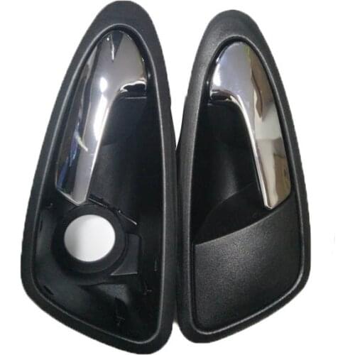Left/Right 6J0837113A 6J1837113A Car Interior Door Handles Auto Black Inner Door Handle ABS for SEAT Ibiza 2009-2012 GW