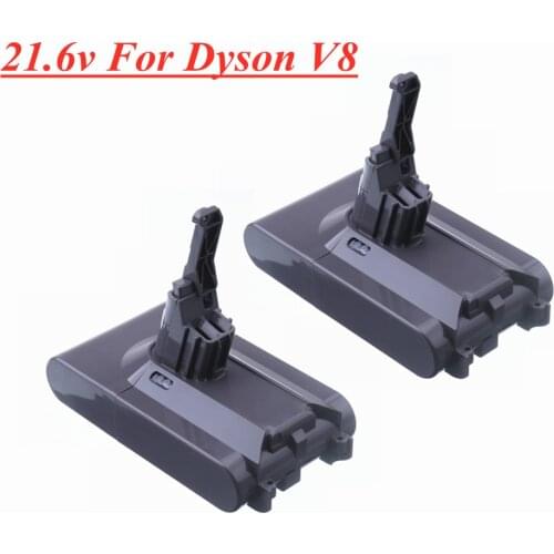 21.6V 6000mah 9.8Ah V8 Battery For Dyson V8 Batteries Absolute V8 Animal Li-ion SV10 Vacuum Cleaner Rechargeable battery