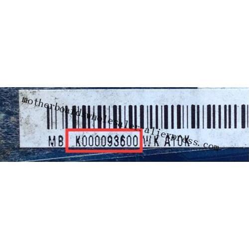 Laptop Mainboard For Toshiba L500D L505D Laptop Motherboard s1 K000093600