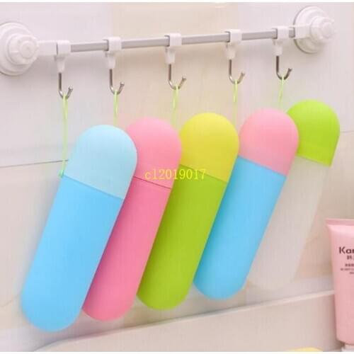 Portable Travel Toothpaste Toothbrush Holder Cap Case Household Storage Cup Outdoor Holder Bathroom Accessories para banheiro