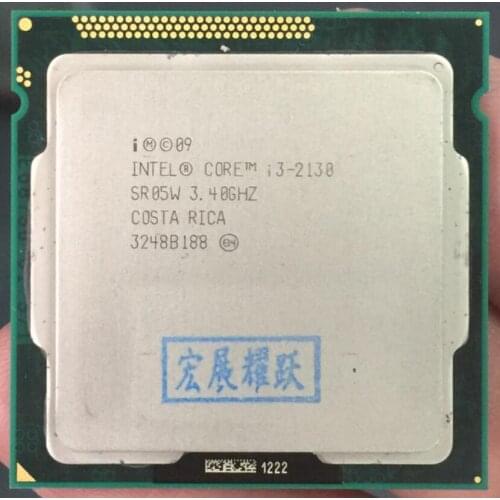Intel Core i3-2130 I3 2130 Processor (3M Cache, 3.40 GHz) LGA1155 Dual-Core PC Computer Desktop CPU
