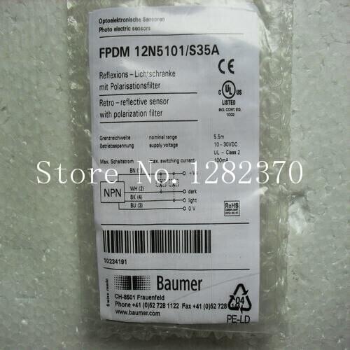 [SA] New original special sales Baumer BAUMER photoelectric switch FPDM 12N5101 / S35A spot