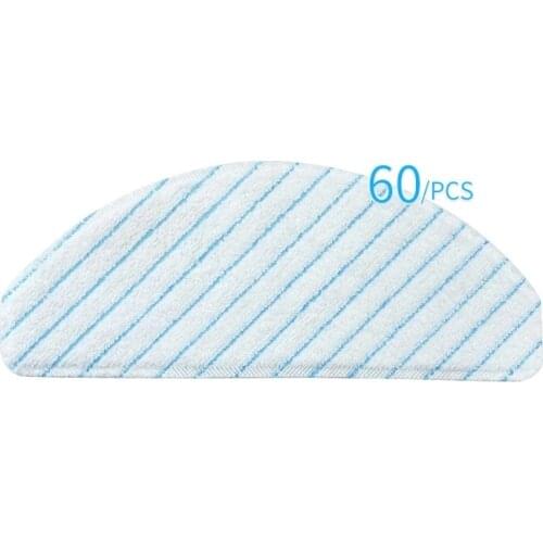 Microfiber Mop Cloths For Ecovacs DEEBOT OZMO T8 T8 AIVI Robot Vacuum Cleaner Mop Rags Spare Parts Washable Mop Pads