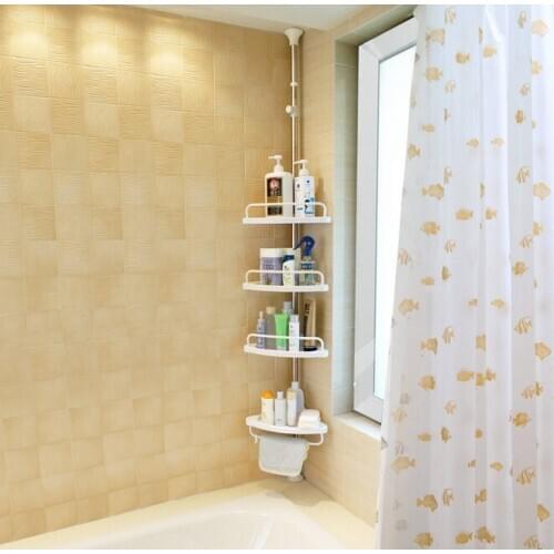 The bathroom shelf corner toilet receive bathroom a tripod Don't need stiletto installation