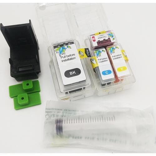 Vilaxh PG-445 CL-446 Cartridge DIY refill kit For Canon PG 445 PG445 CL446 Pixma MG2150 MG2155 MG2250 MG3150 MG3155 MG3250